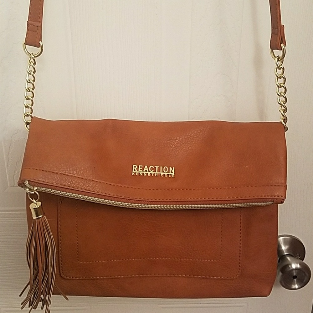 Brown Reaction bag by Kenneth Cole